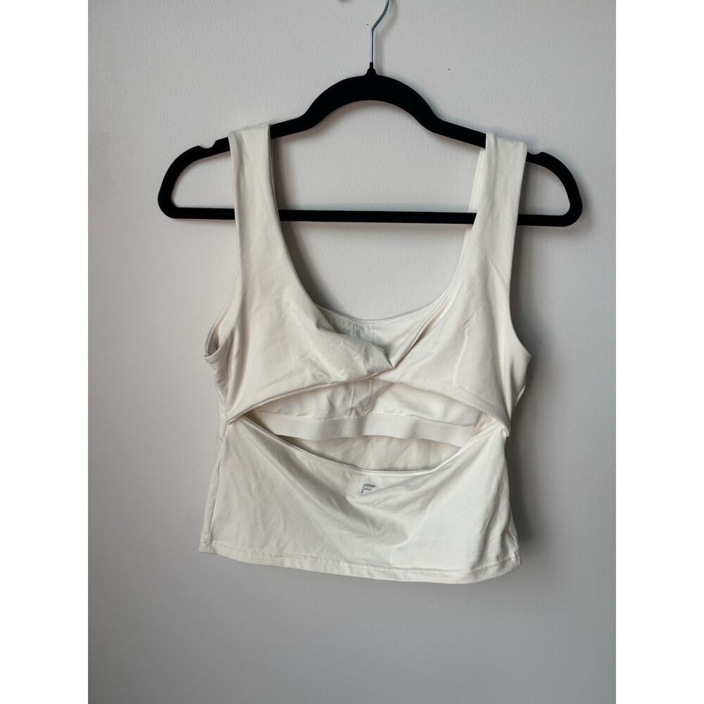 Fabletics Tank Top With Open Back And Built In Bra Fits Like Women Medium - Picture 3 of 4